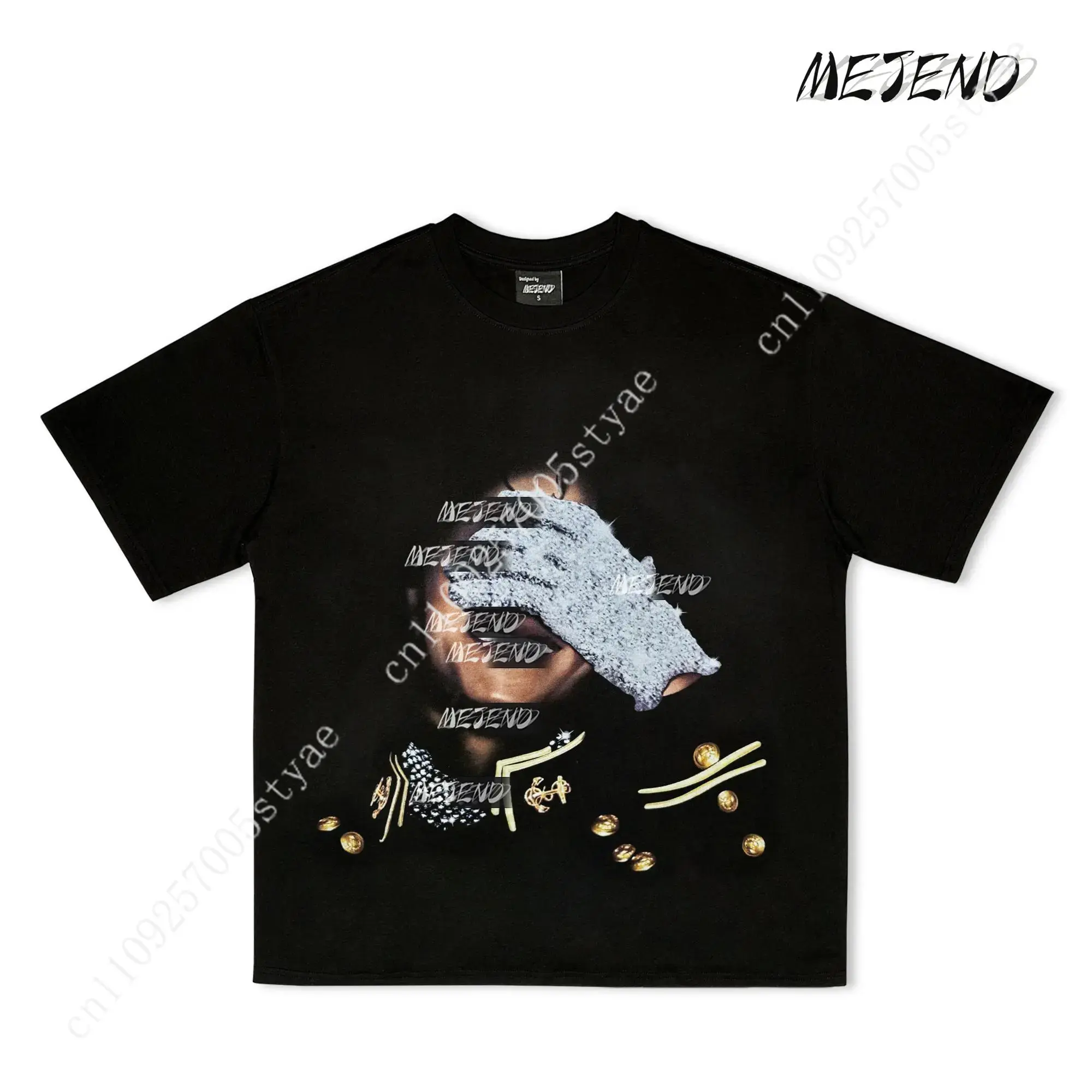 Graphic Tee Oversized - Mens Classic Graphic Tees, (No Rhinestones)Cotton