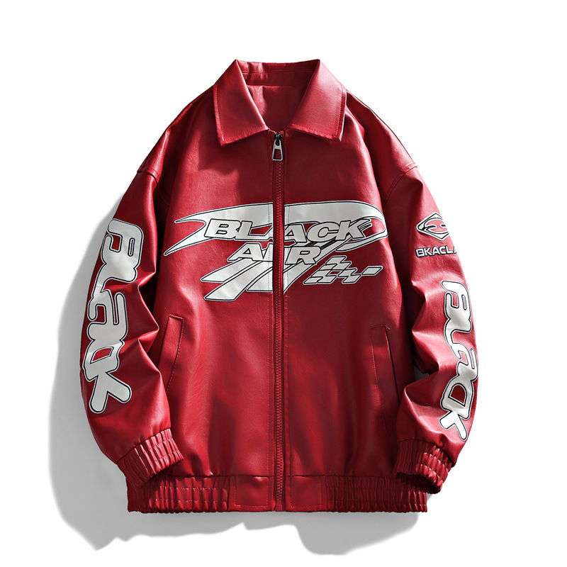 Men'S Fashion Leather Jacket - Men's 2026 Spring/Summer Men's Leather Jacket