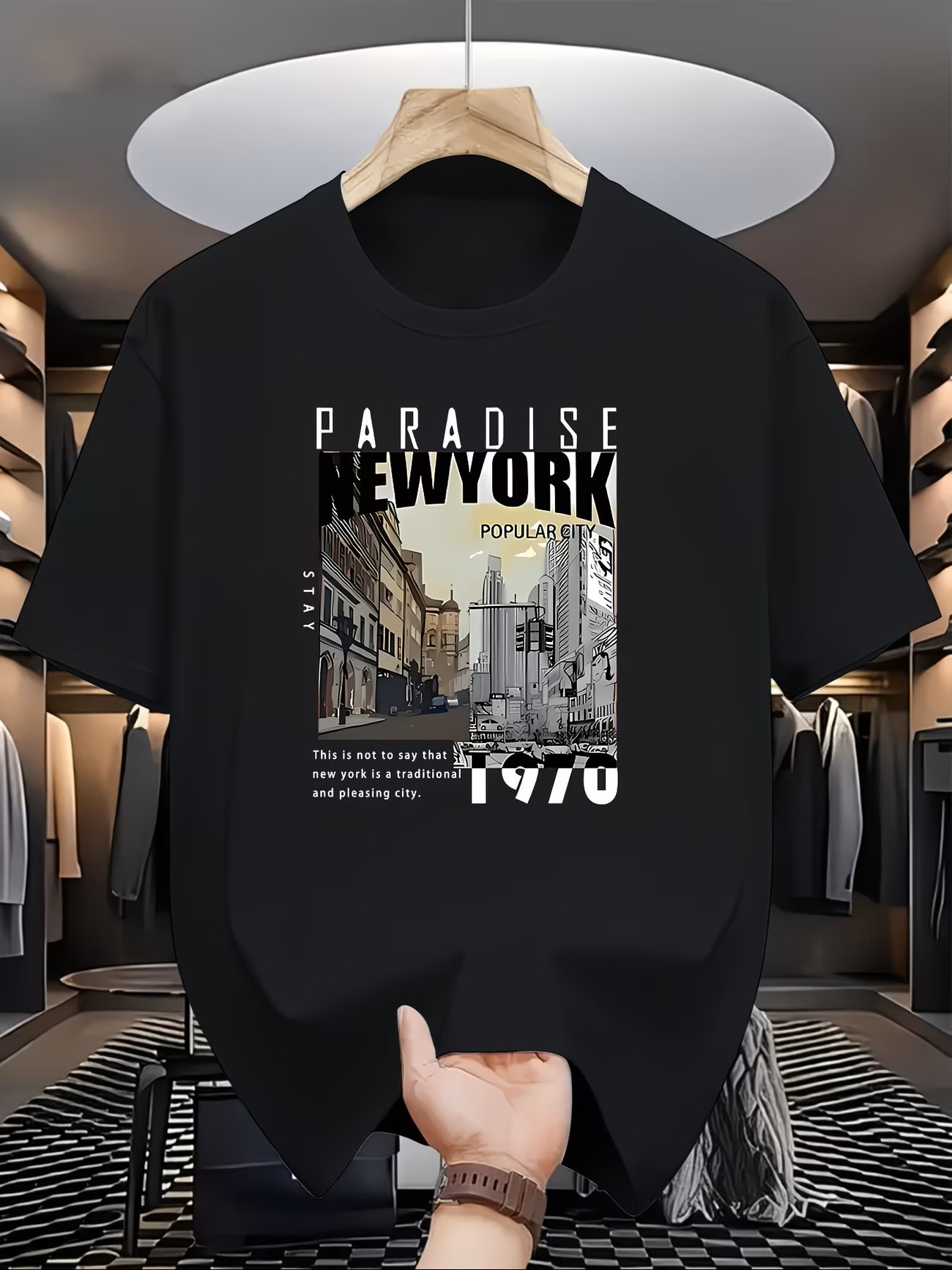 York Men'S Fashion - Men'S Fashion Casual PARADISE NEW YORK