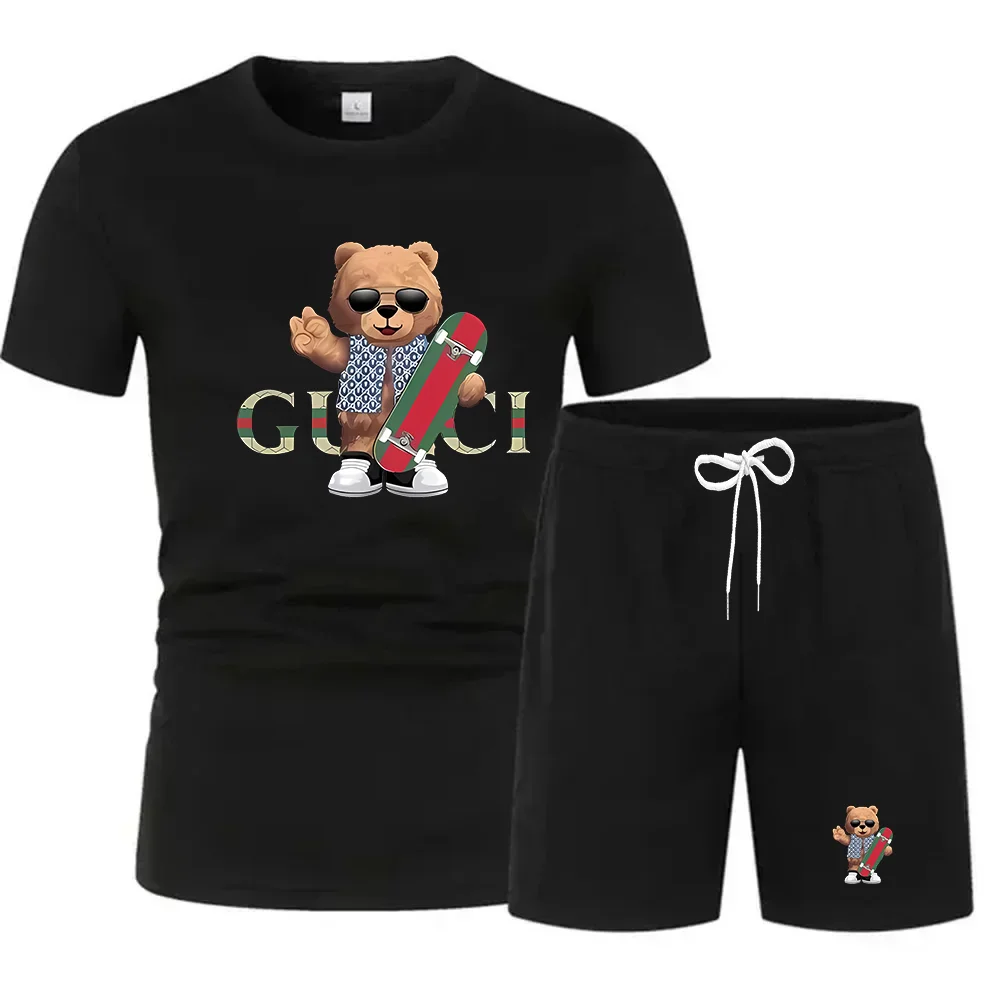 Mens Fashion Wear - Summer fashion street short sleeved sports