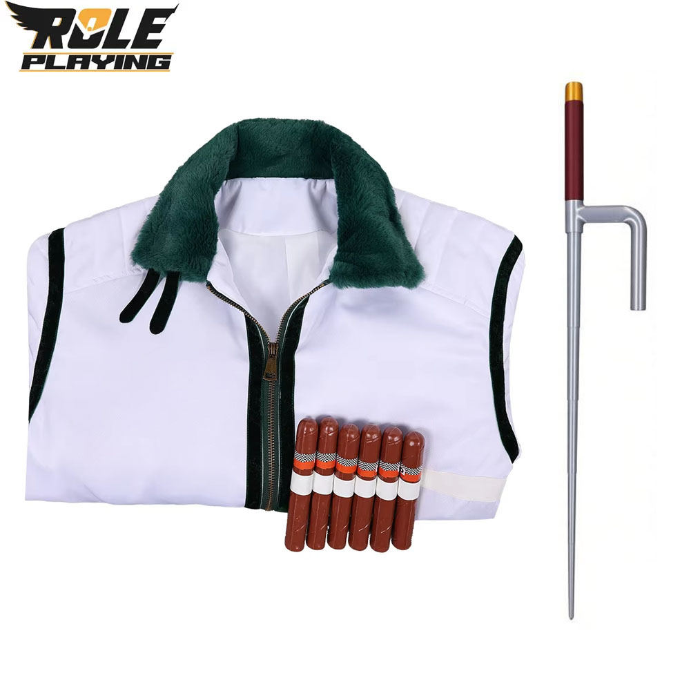 Men'S Fashion Leather Jacket - Smoker Cosplay Men Fantasy Coat Jacket