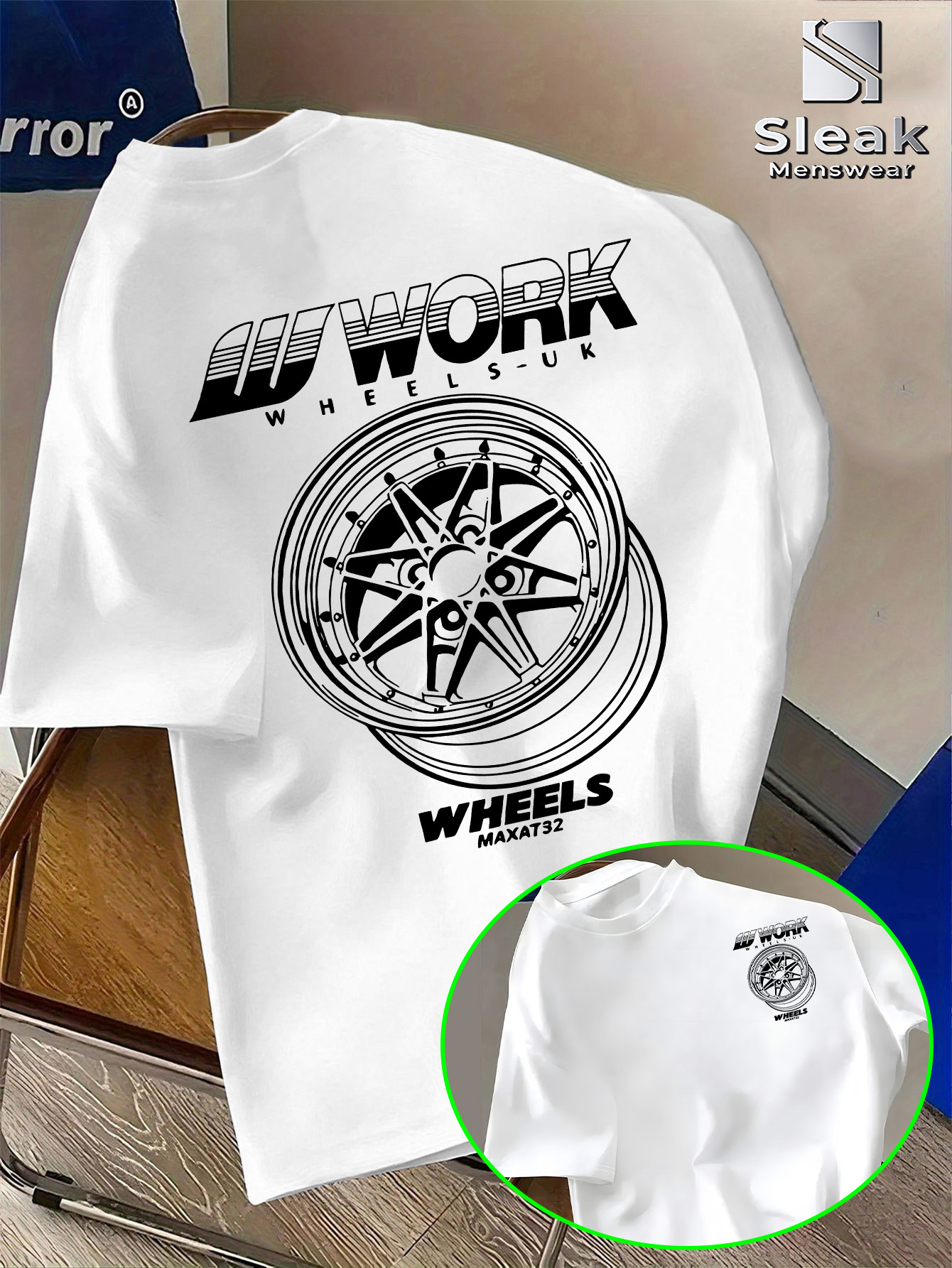 Men'S Fashion Hub - Wheel Hub Machine Art Printing Short