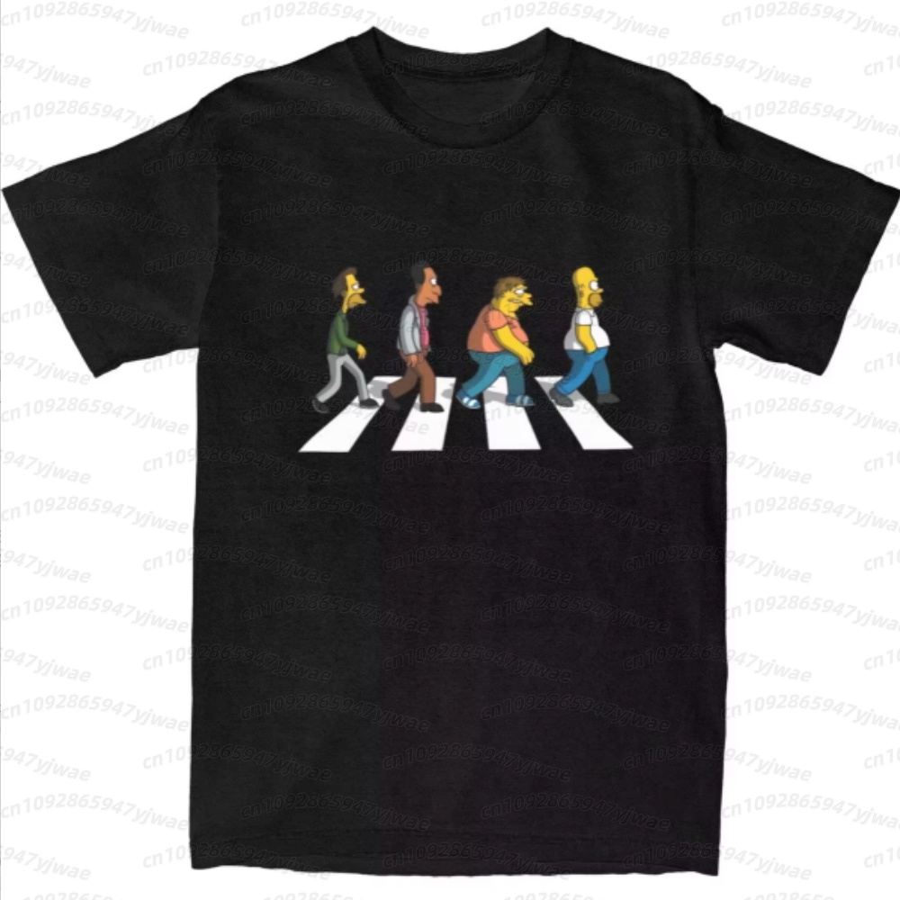 Mens Fashion Wear - 2026 men Simpsons Dad Sidewalk short