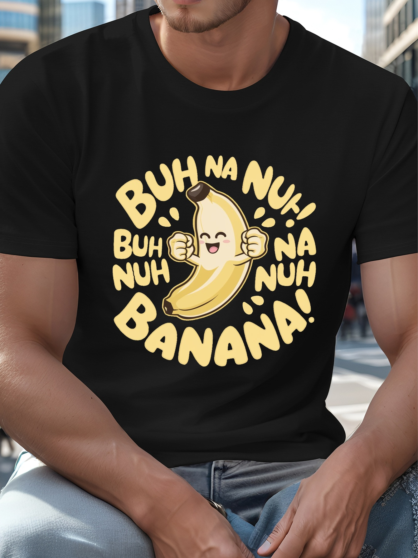 Graphic Tee Oversized - Funny 