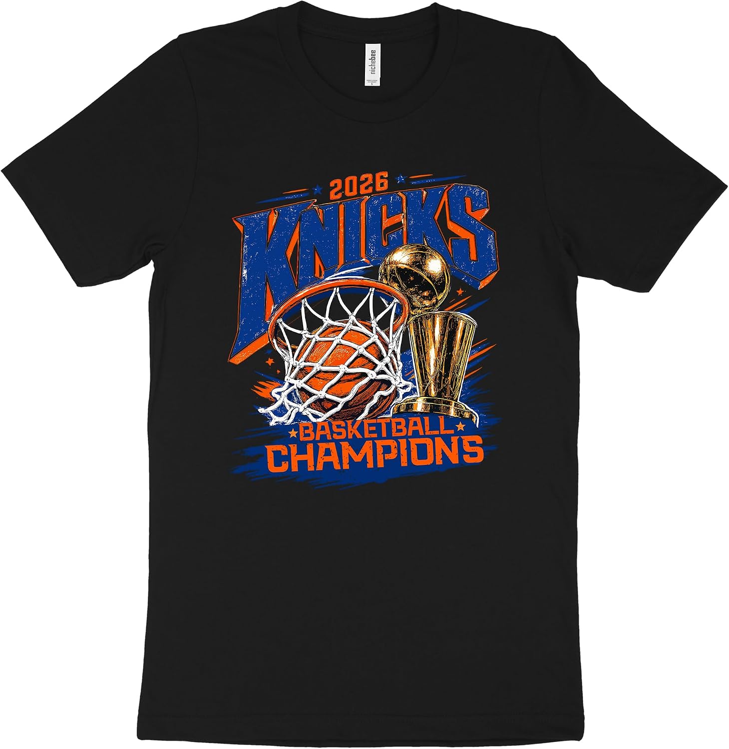 York Men'S Fashion - New York Basketball Champions 2026 Graphic