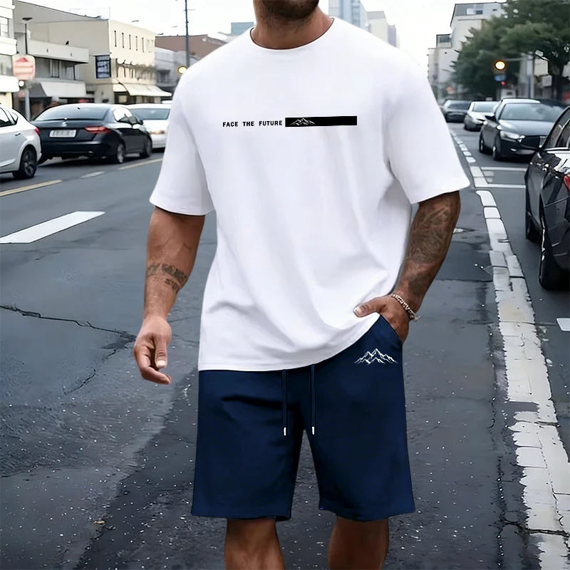 Fashion Mens T-Shirt Tracksuit - Mens Fashion Streetwear ulasan dan harga