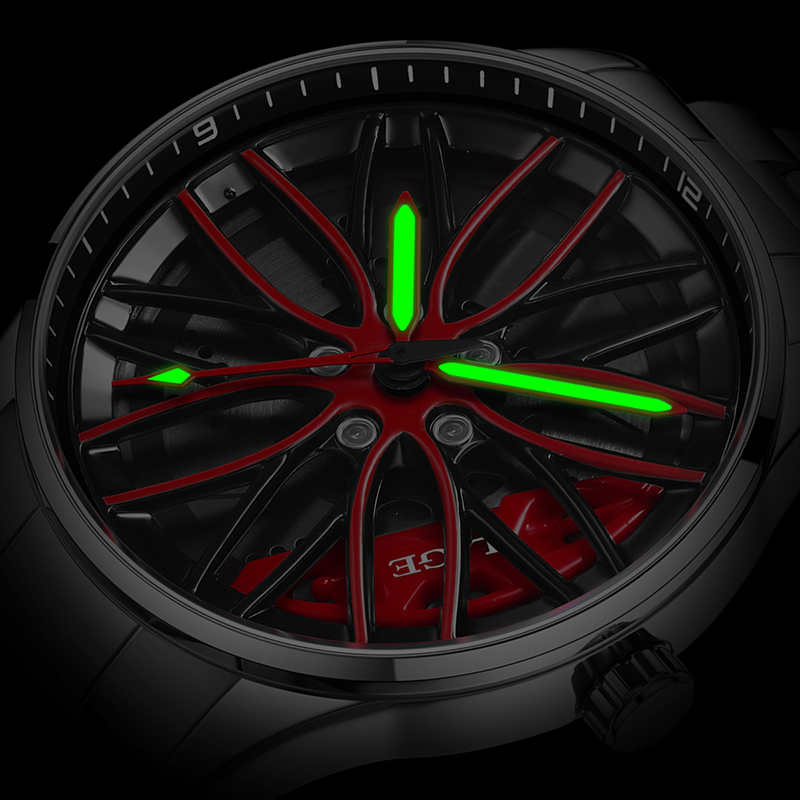 LIGE Fashion Mens Car Wheel Wa - Men'S Fashion Hub ulasan dan harga