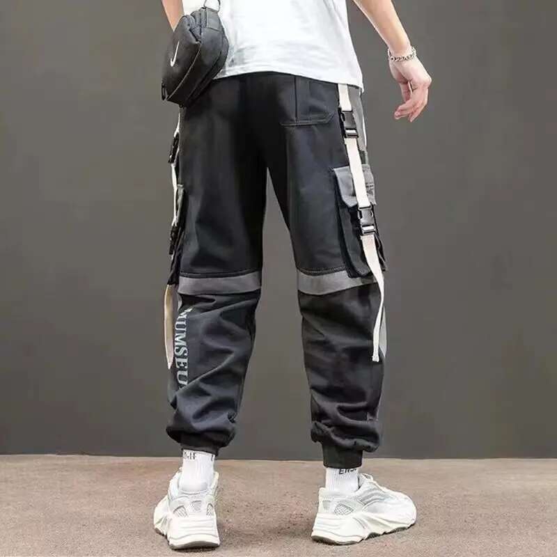HKSH Male Fashion Tide Darkwea - Men'S Fashion Overalls ulasan dan harga
