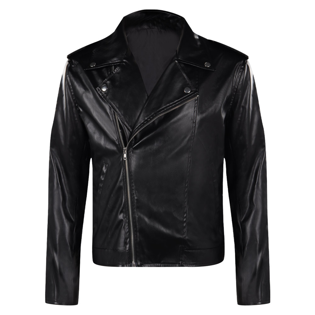 Retro 80S Danny Cosplay Coat G - Men'S Fashion Leather Jacket ulasan dan harga