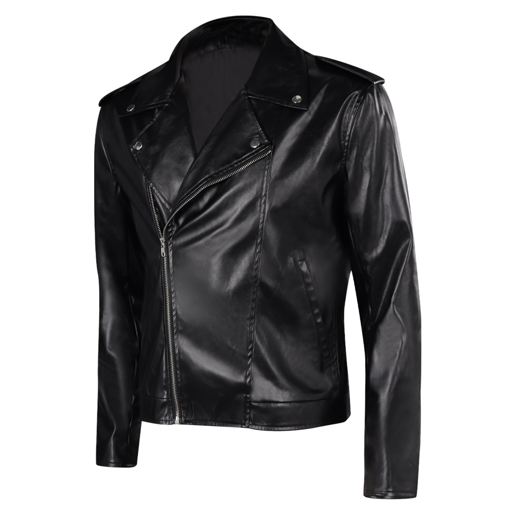 Retro 80S Danny Cosplay Coat G - Men'S Fashion Leather Jacket ulasan dan harga