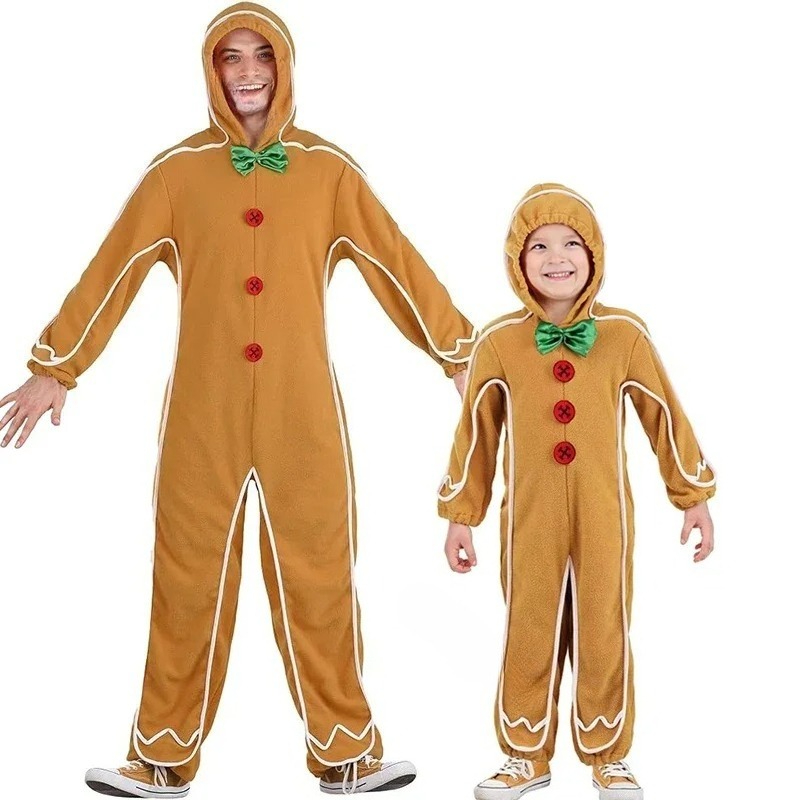 Men Gingerbread Cookie Jumpsui - Mens Fashion Jumpsuit ulasan dan harga