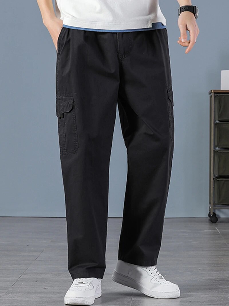 Men's 100% Cotton Straight Bla - Men'S Fashion Overalls ulasan dan harga