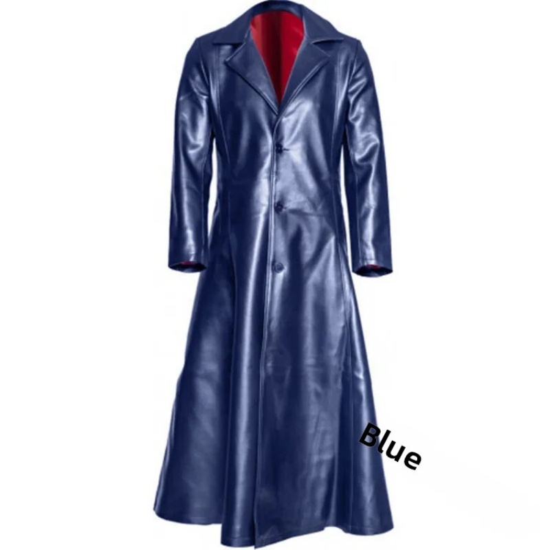 Wish Best Selling Long Tight F - Men'S Fashion Leather Jacket ulasan dan harga