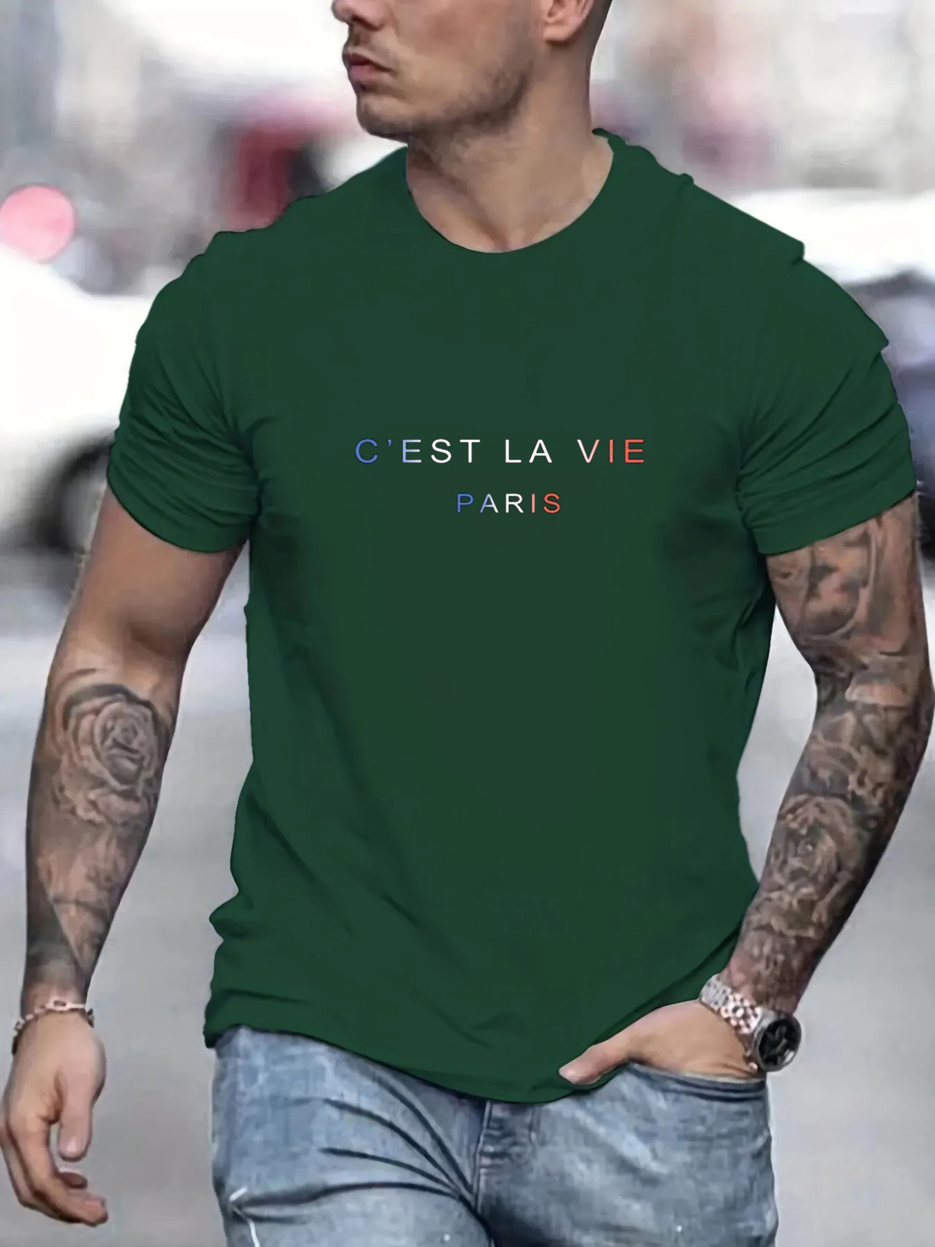 Men's summer 100% pure cotton  - Paris Fashion Men ulasan dan harga