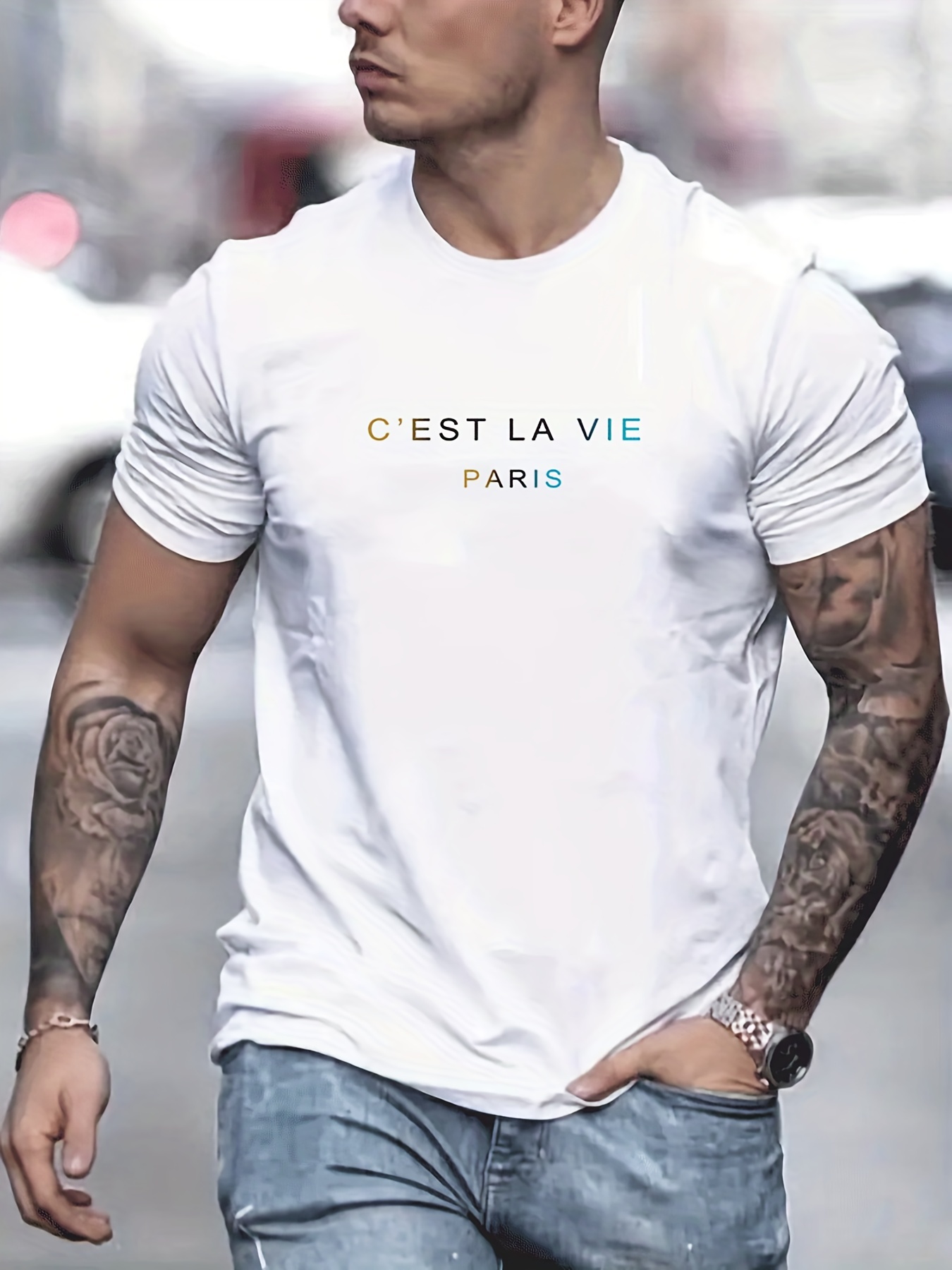 Men's summer 100% pure cotton  - Paris Fashion Men ulasan dan harga