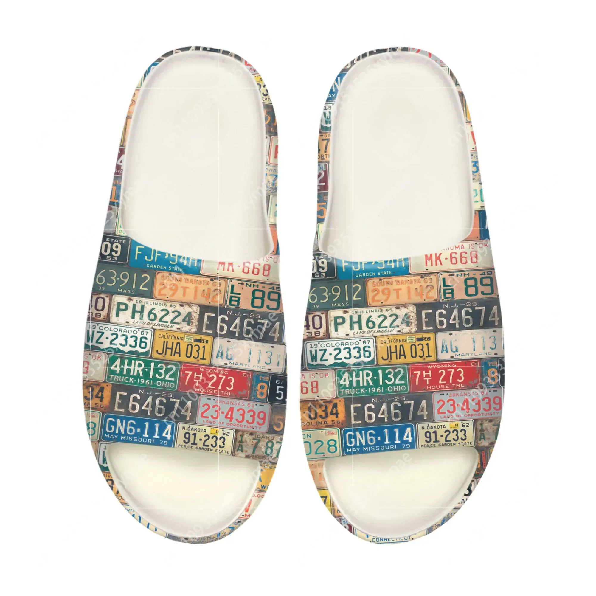 License Car Plate Number Soft  - Men'S Fashion Shoes ulasan dan harga
