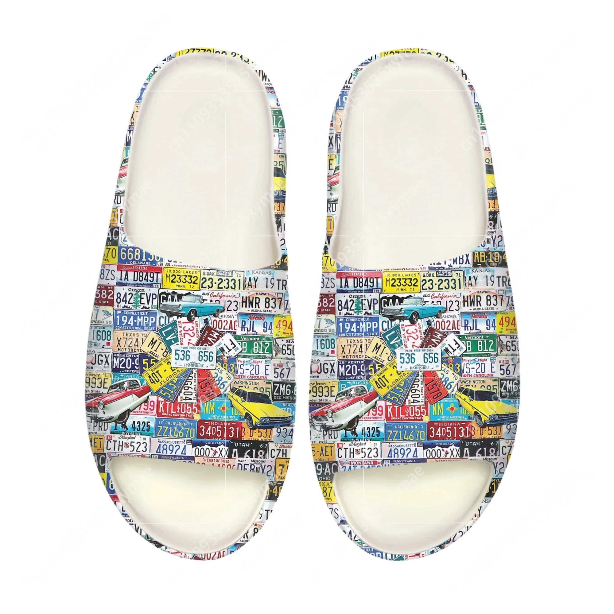 License Car Plate Number Soft  - Men'S Fashion Shoes ulasan dan harga