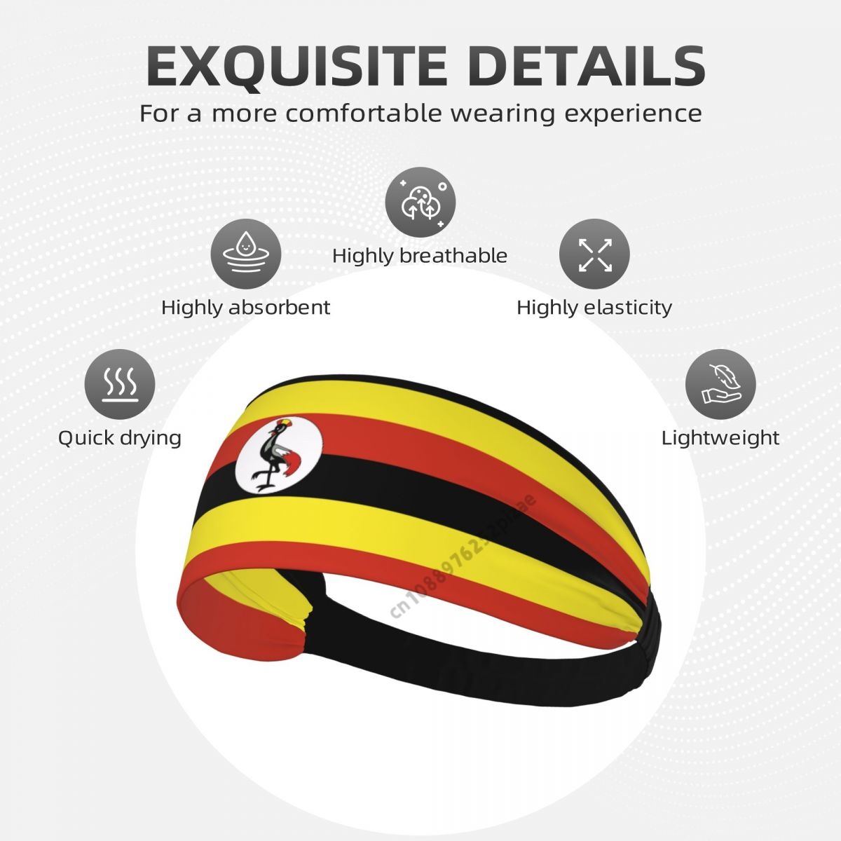 Uganda Flag Men Women Bands El - Men Fashion Uganda ulasan dan harga