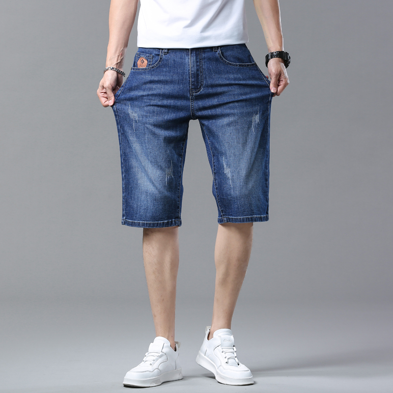 Men's Shorts Summer Straight D - Jeans Pants Fashion Men ulasan dan harga