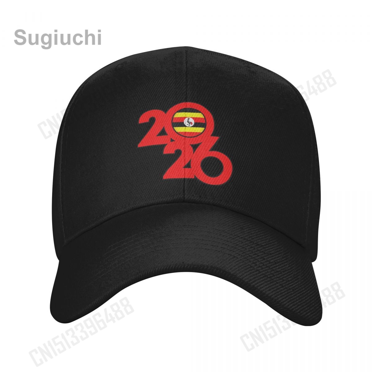 Uganda Flag With 2026 Baseball - Men Fashion Uganda ulasan dan harga