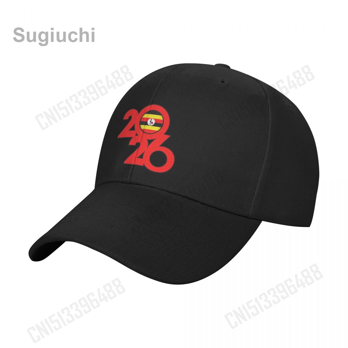 Uganda Flag With 2026 Baseball - Men Fashion Uganda ulasan dan harga
