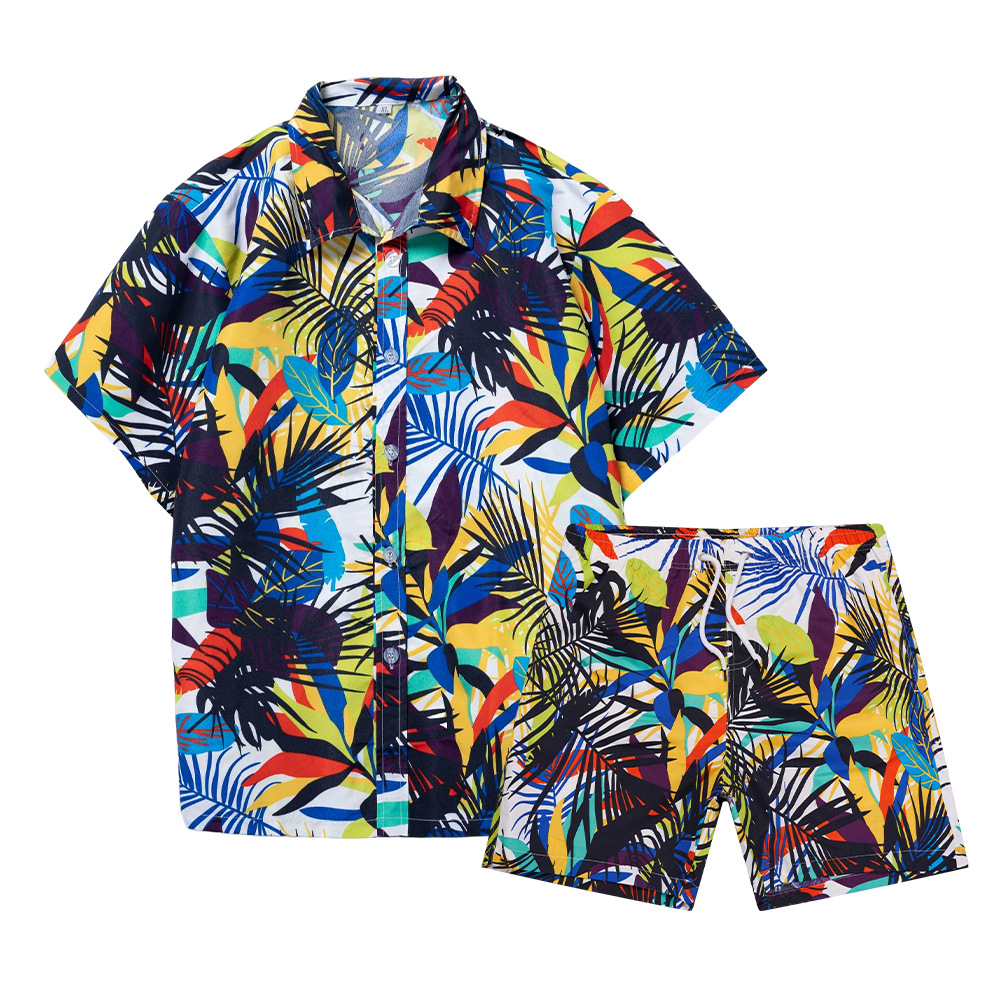 Hawaiian Coconut Tree 3D Print - Mens Fashion Wear ulasan dan harga