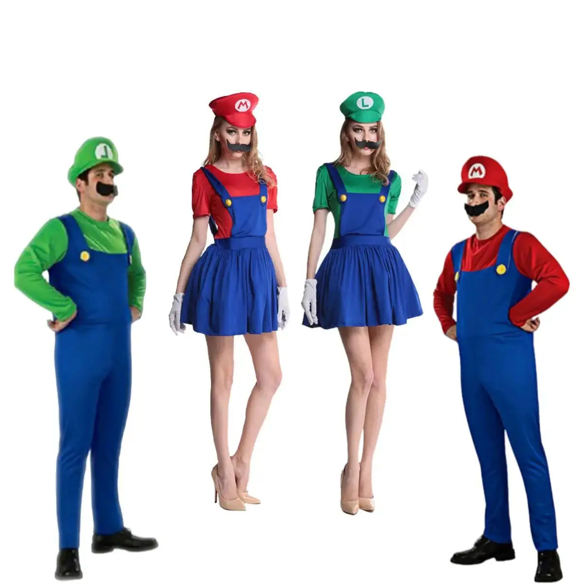 Disguise Men Luigi Deluxe Adul - Mens Fashion Jumpsuit ulasan dan harga