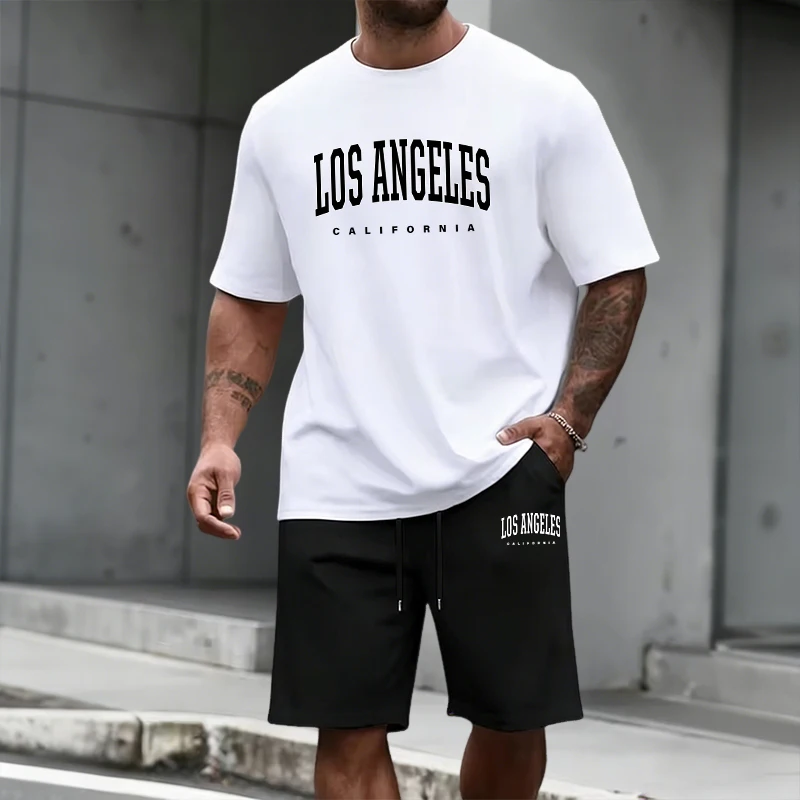 Men's Tracksuit Short Sleeve T - Mens Fashion Wear ulasan dan harga