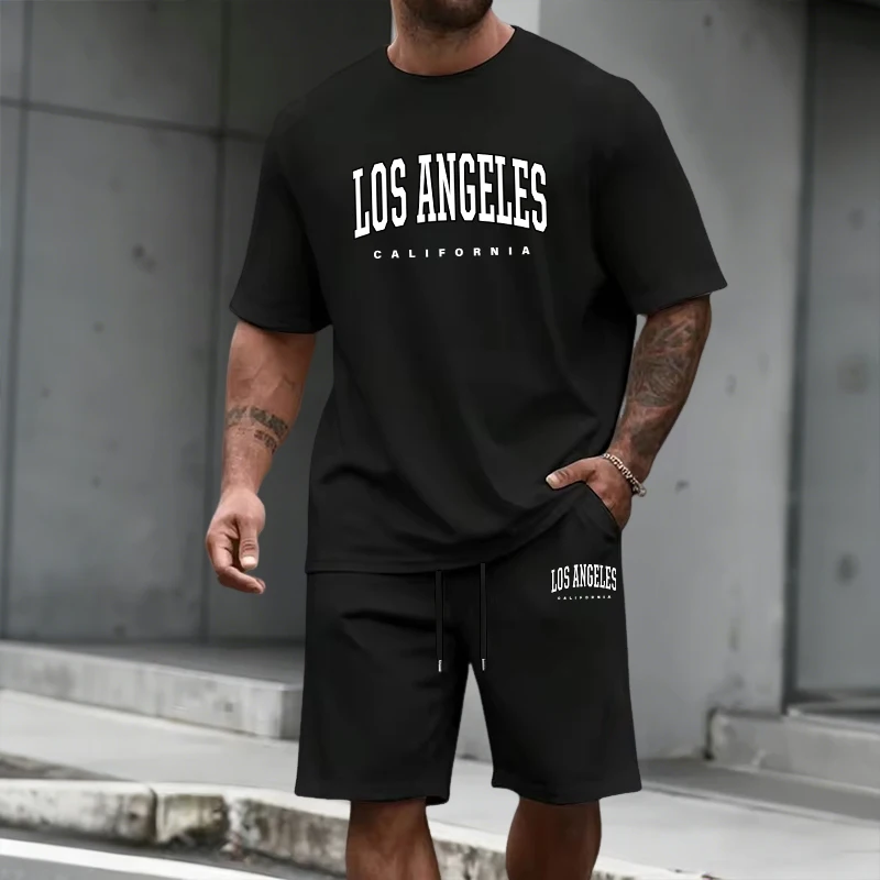 Men's Tracksuit Short Sleeve T - Mens Fashion Wear ulasan dan harga