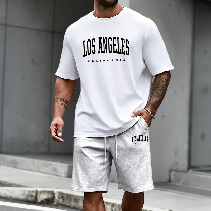 Men's Tracksuit Short Sleeve T - Mens Fashion Wear ulasan dan harga
