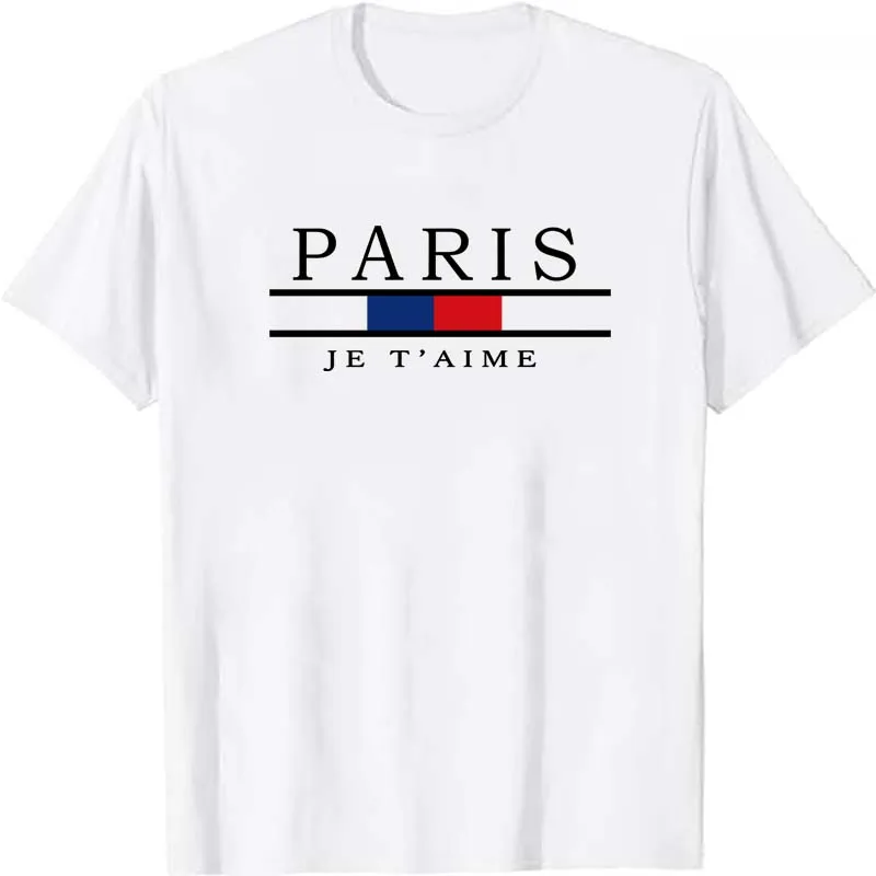Paris Graphic Print T-shirts M - Paris Fashion Men ulasan dan harga