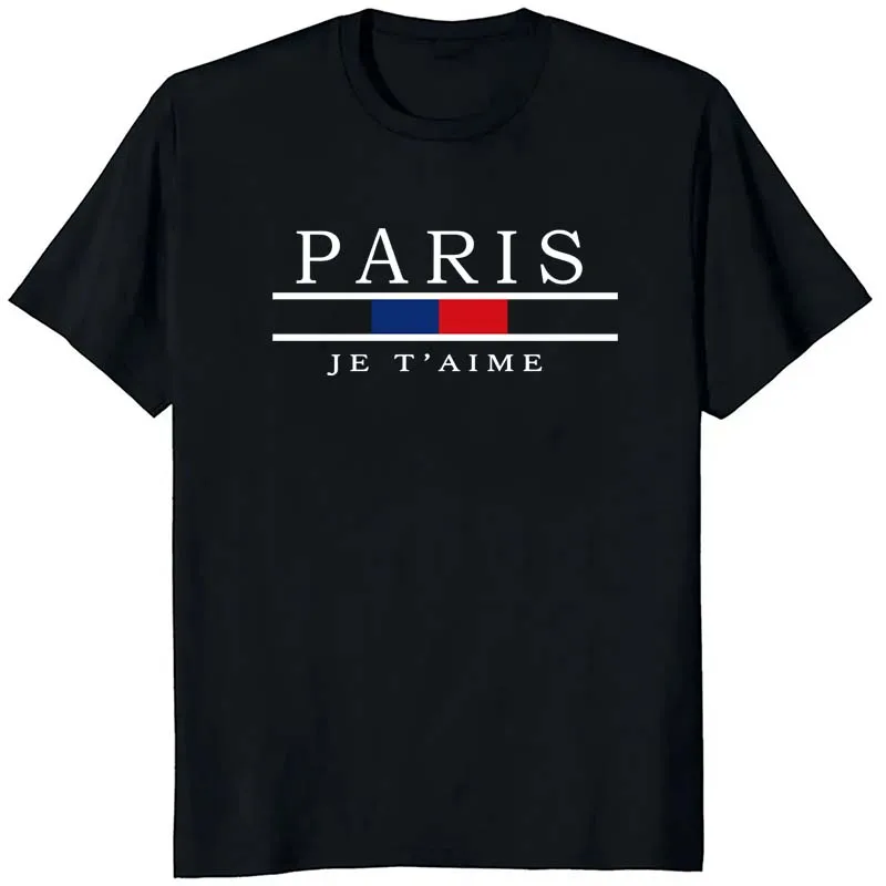 Paris Graphic Print T-shirts M - Paris Fashion Men ulasan dan harga