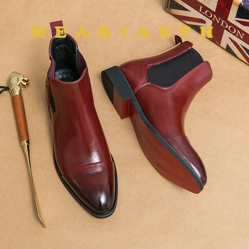 Men's Boots Luxury Brand Leath - Men'S Fashion Luxury Brands ulasan dan harga