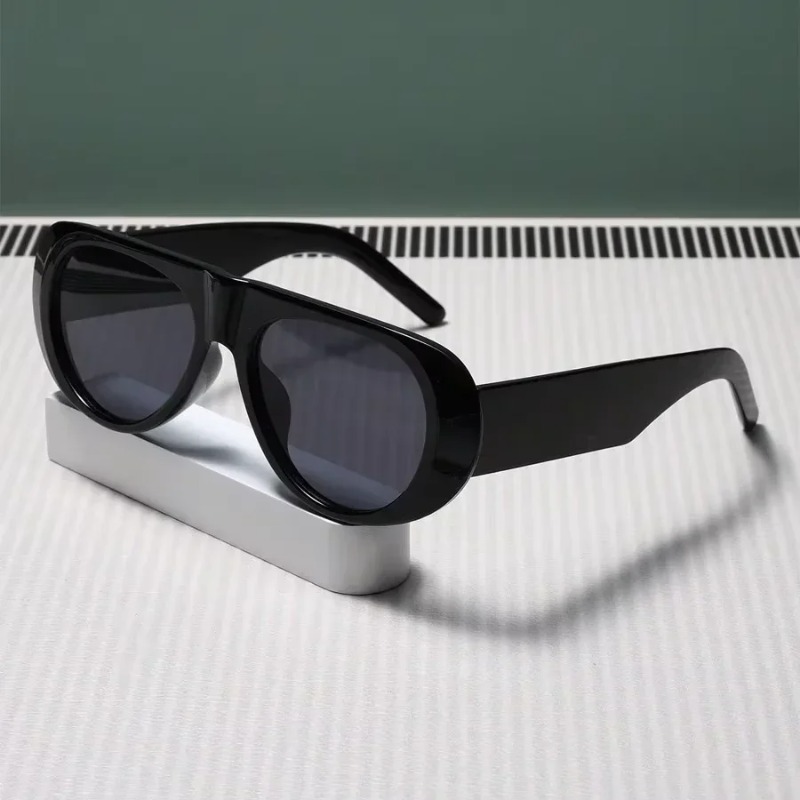 New Vintage Oversized Oval Sun - Men'S Fashion Glasses ulasan dan harga