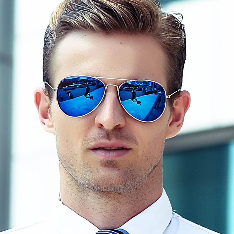 New Double Bridge Pilot Sungla - Men'S Fashion Glasses ulasan dan harga