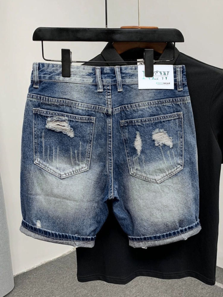 2026 Summer Ripped Straight Me - Men'S Fashion Overalls ulasan dan harga