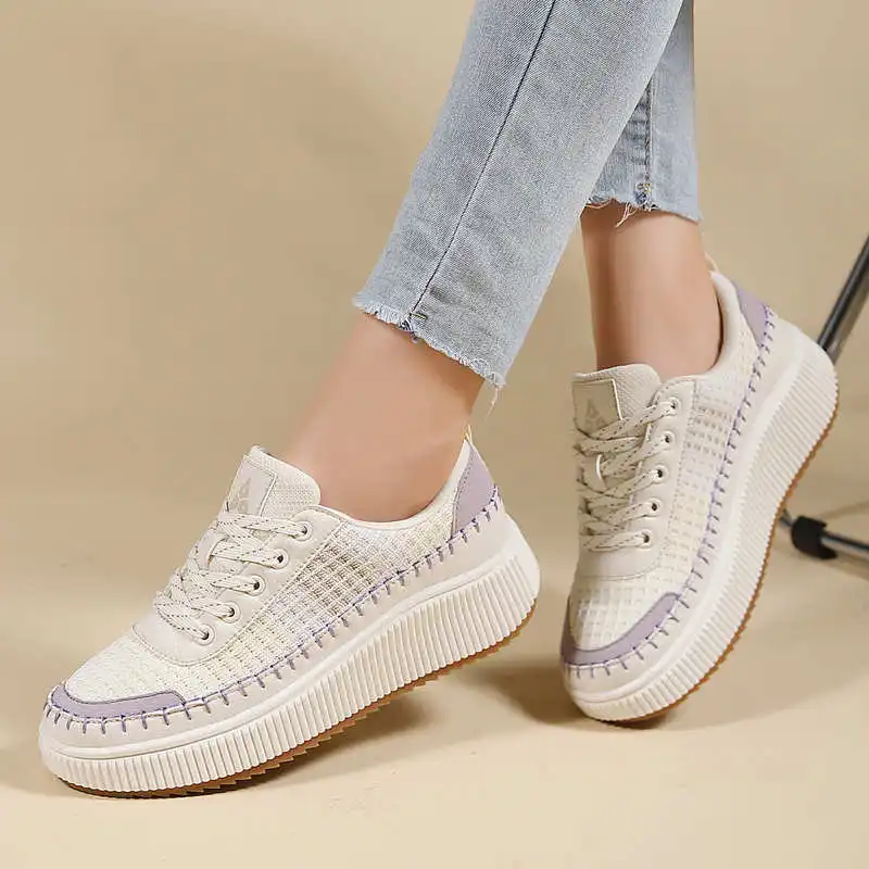 Brown Shoes Woman Flats Autumn - Mens Fashion In 40S ulasan dan harga