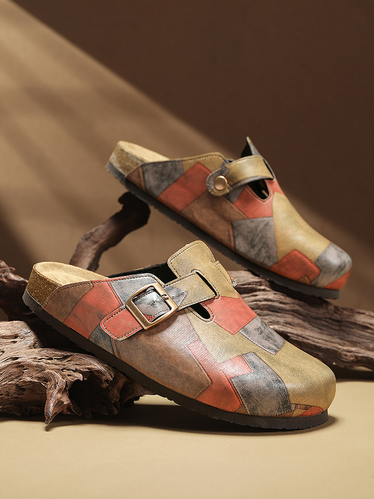 Unisex Cork Closed Toe Slipper - Men'S Fashion For 30 Year Olds ulasan dan harga