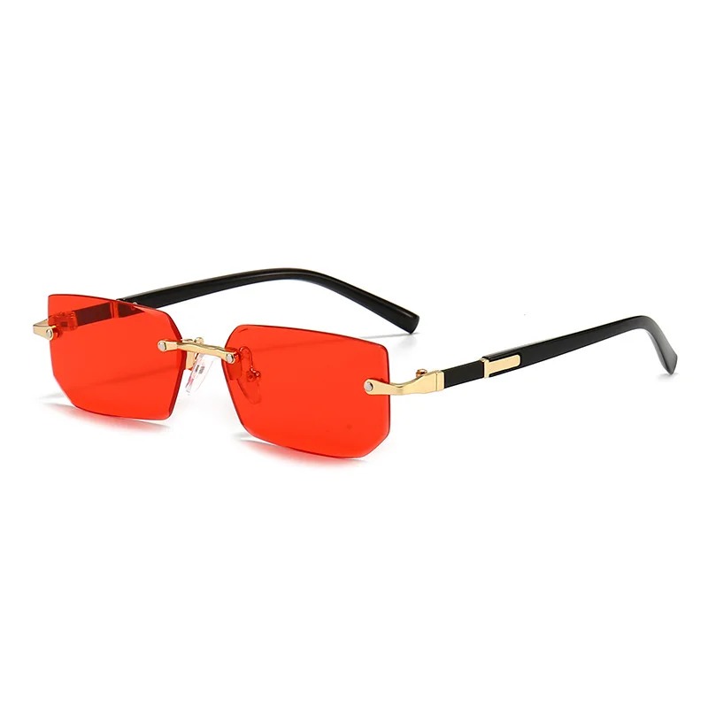 Fashion Rimless Sunglasses Men - Men'S Fashion Rimless Glasses ulasan dan harga