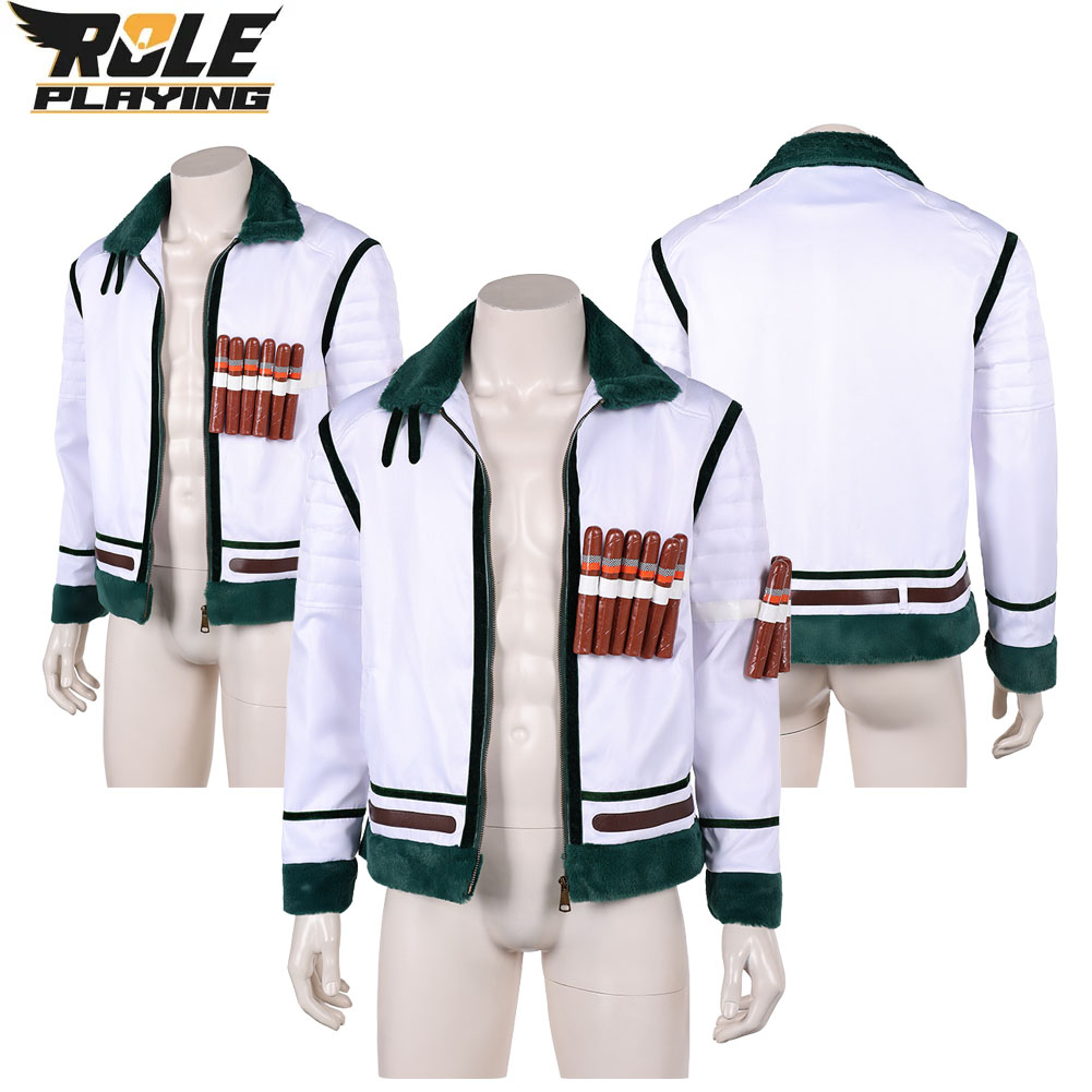 Smoker Cosplay Men Fantasy Coa - Men'S Fashion Leather Jacket ulasan dan harga