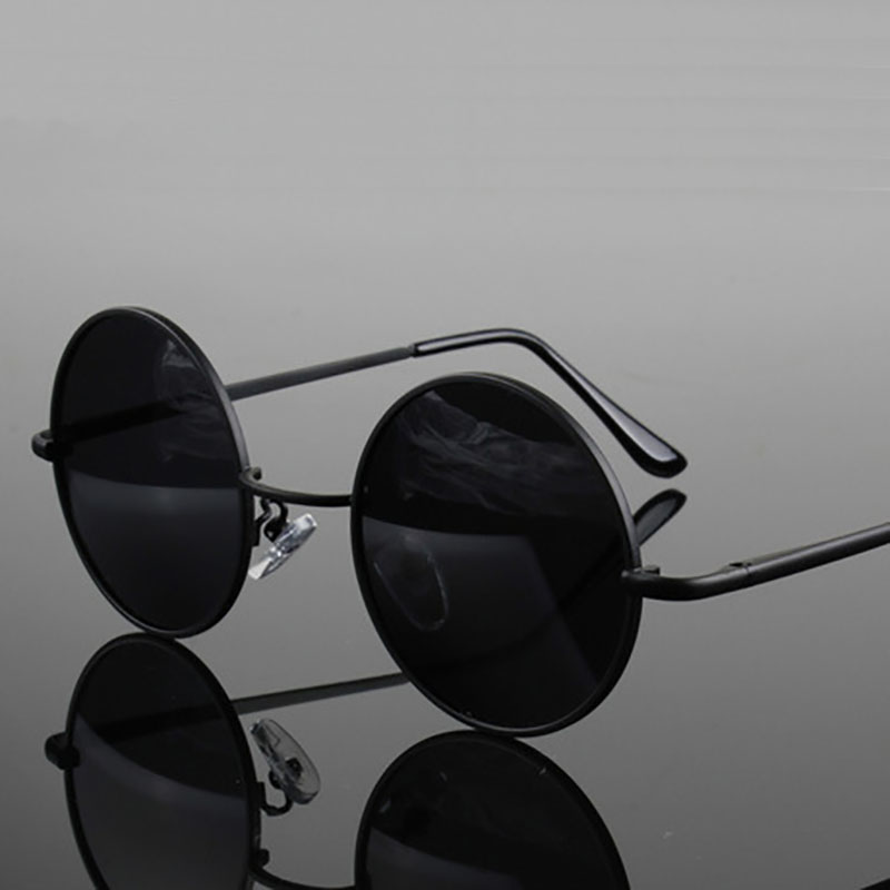 Retro Vintage Round Sunglasses - Men'S Fashion Glasses ulasan dan harga