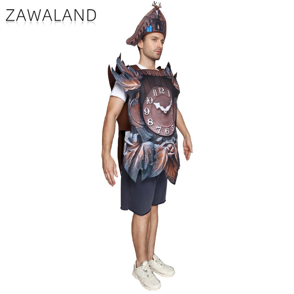 Zawaland Vintage Clock Costume - Mens Fashion Jumpsuit ulasan dan harga