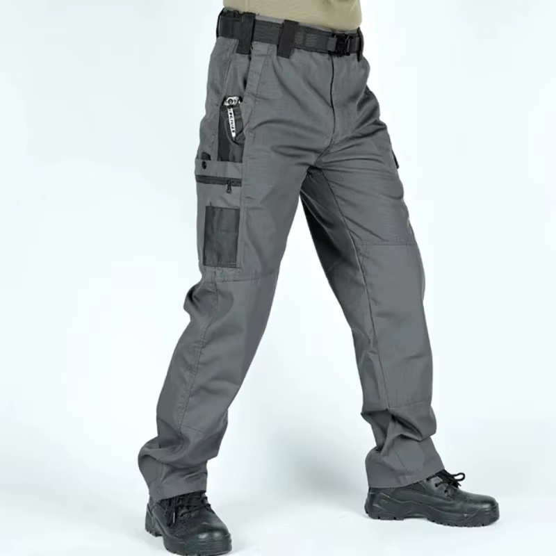 Multi-Pocket Men's Tactical Ca - Men'S Fashion Overalls ulasan dan harga