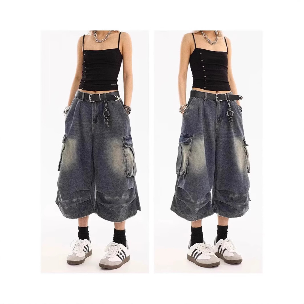 2026 New Plus Size Washed Spla - Jeans Pants Fashion Men ulasan dan harga