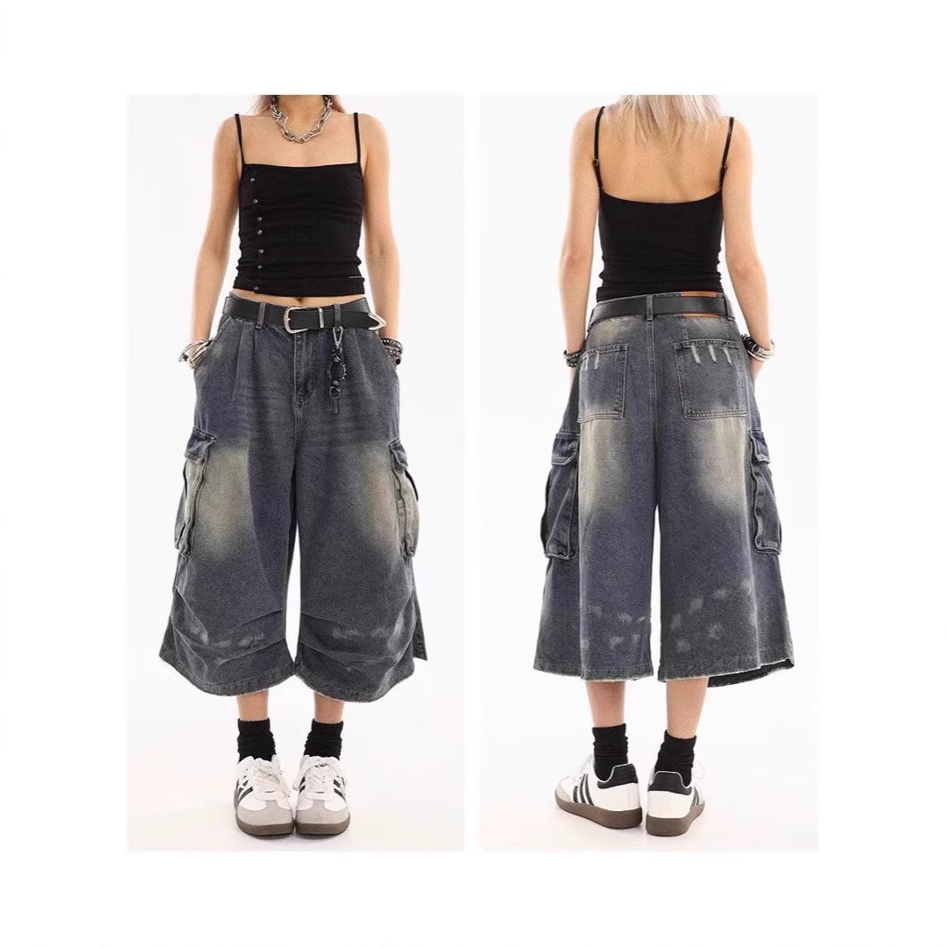 2026 New Plus Size Washed Spla - Jeans Pants Fashion Men ulasan dan harga