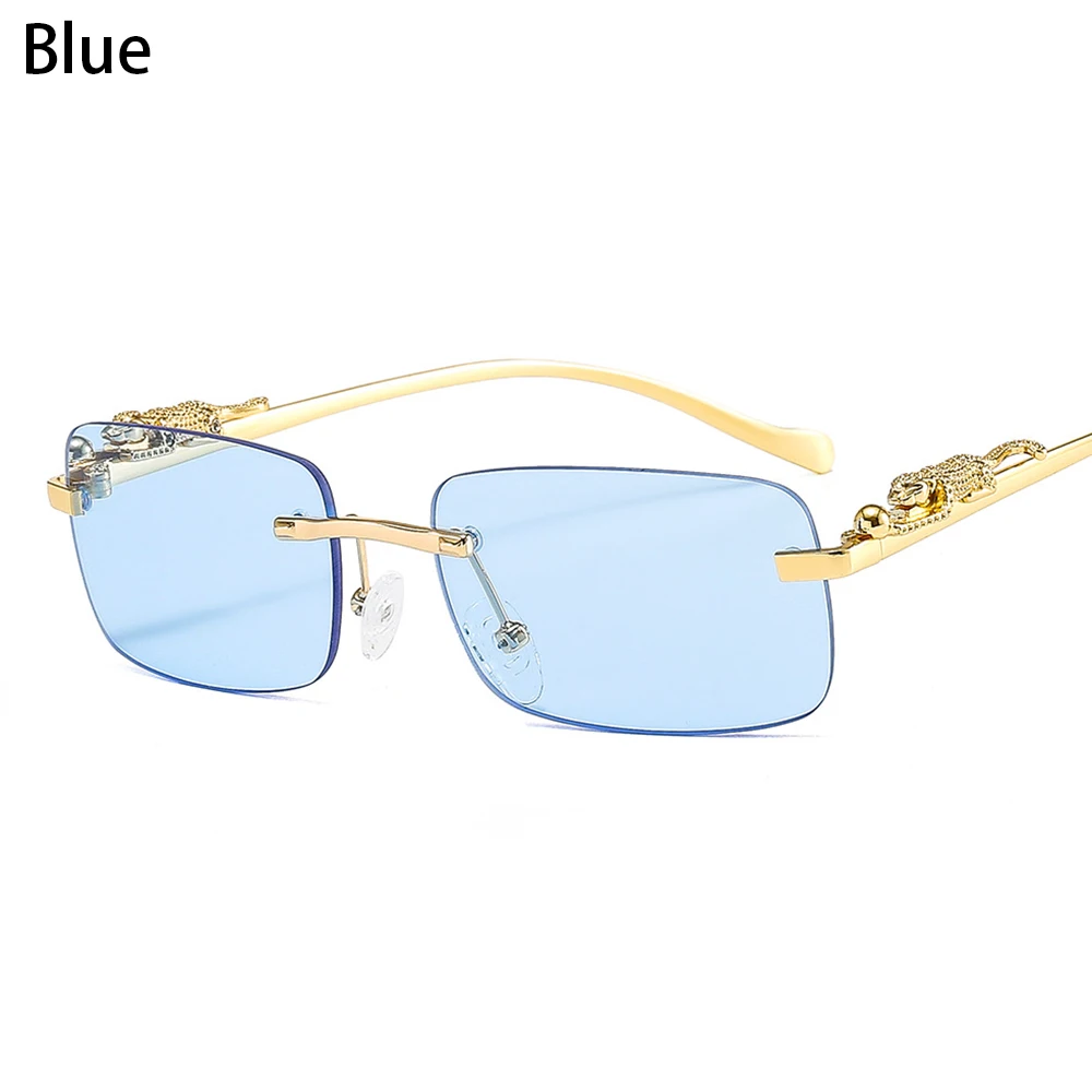 Rimless Small Square Sunglasse - Men'S Fashion Rimless Glasses ulasan dan harga