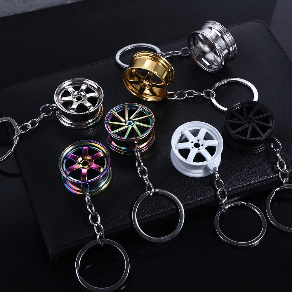 Creative Alloy Car Wheel Keych - Men'S Fashion Hub ulasan dan harga