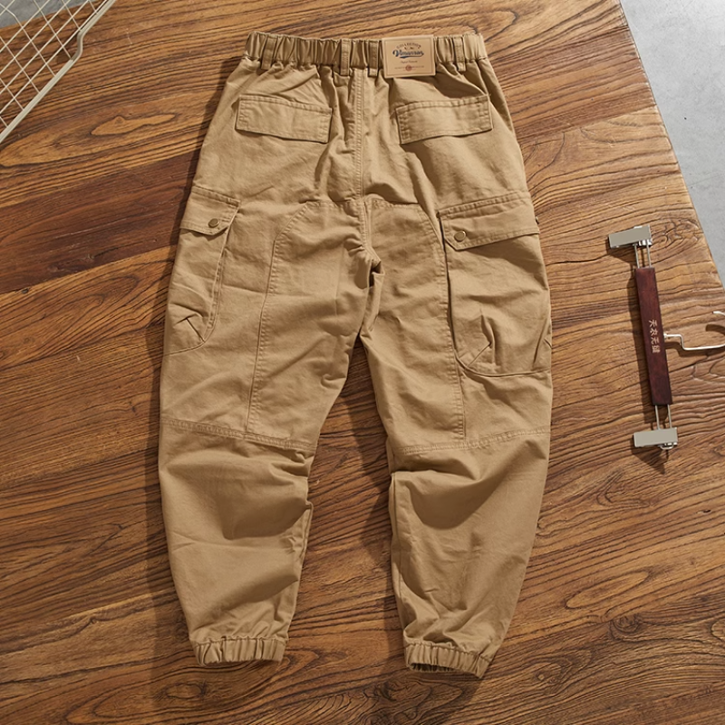 Multi-pocket overalls men's Am - Men'S Fashion Overalls ulasan dan harga