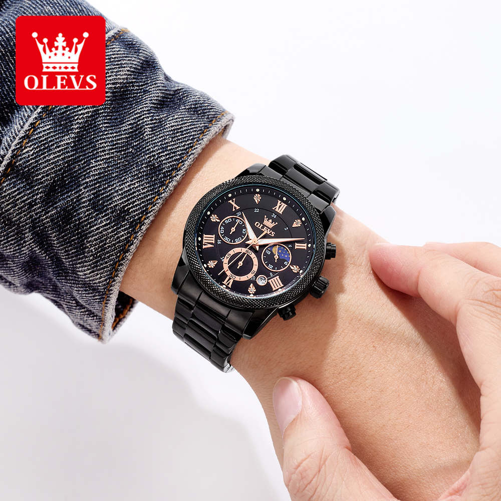 OLEVS Original Fashion Men's W - Men'S Fashion Luxury Brands ulasan dan harga