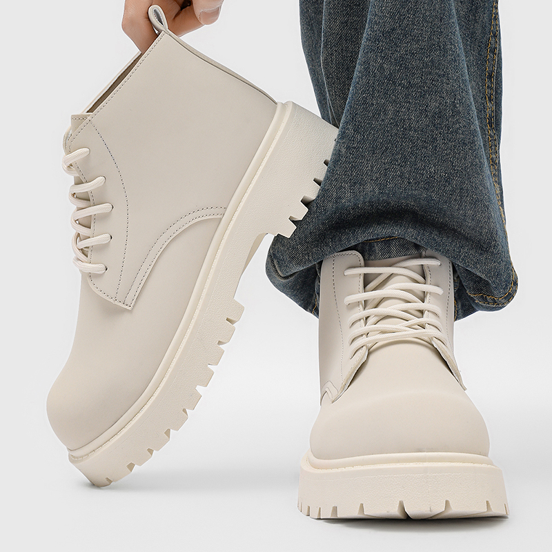 100%Genuine Leather Mens Boots - Men'S Fashion For 30 Year Olds ulasan dan harga